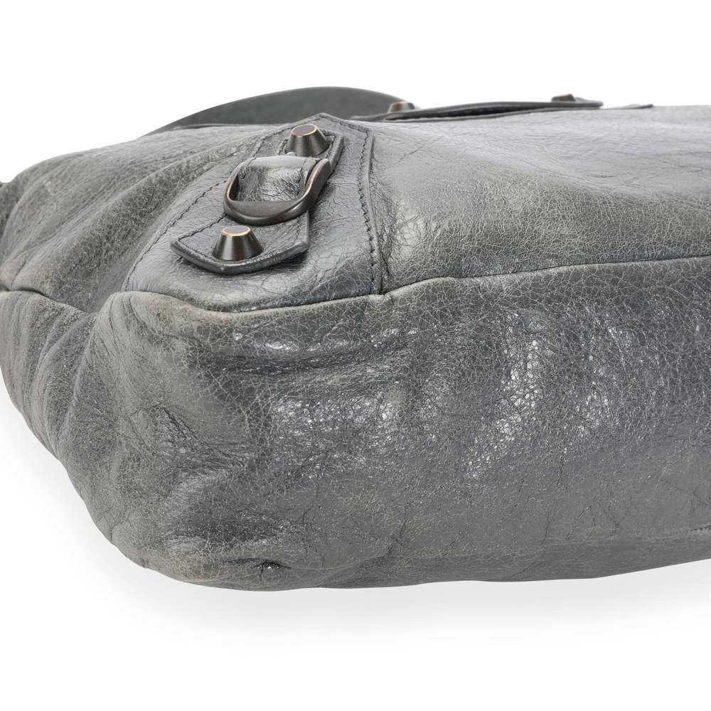 Balenciaga Gris Tarmac Lambskin Classic Town Bag - Picture 6 of 7
